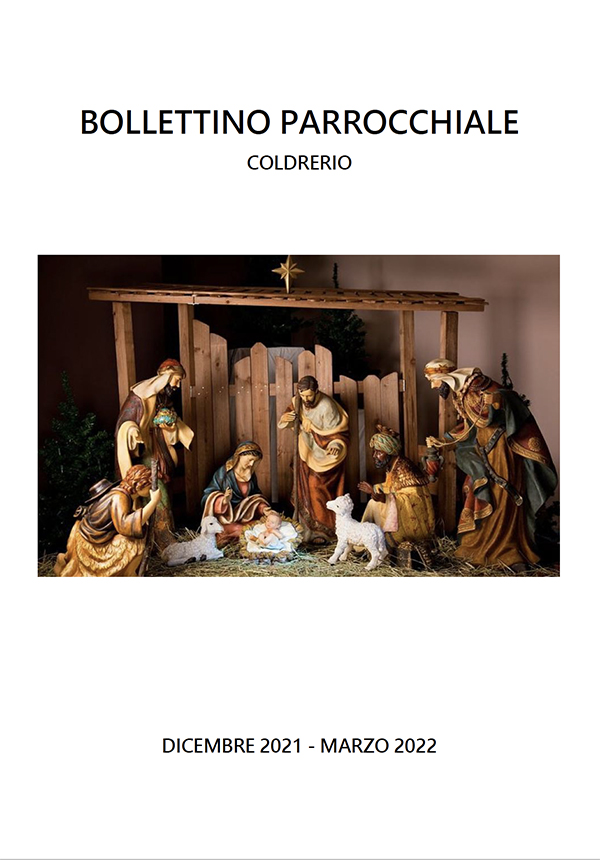 bollettino parrocchiale coldrerio dicembre 2021 - marzo 2022