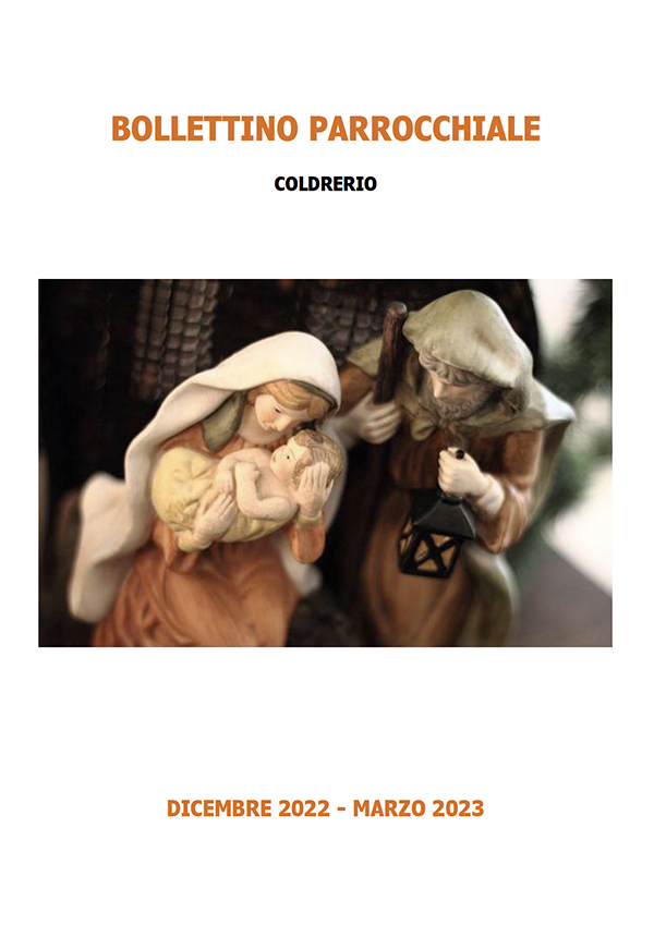 bollettino parrocchiale coldrerio dicembre 2022 - marzo 2023
