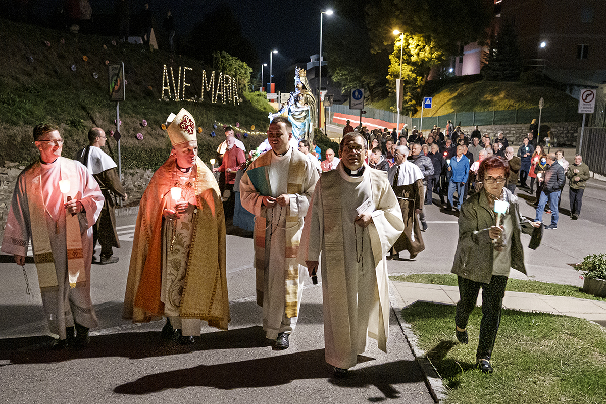 Trasporto dell'effige della Madonna del Carmelo