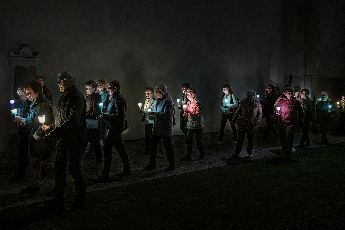 Trasporto dell'effige della Madonna del Carmelo